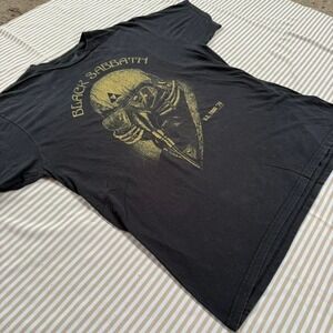 Black Sabbath US Tour 1978 Graphic Tshirt Size XXL Licensed Rock‎ Band Tee Ozzy